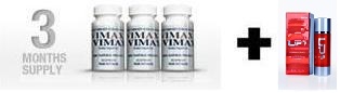 Vimax อาหารเสริมเพิ่มขนาด 3 ขวด Free UPS30x1